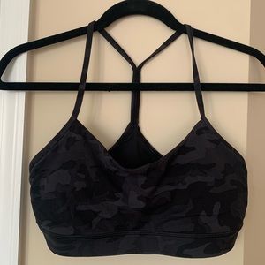 Lululemon Camo Flow Y Bra